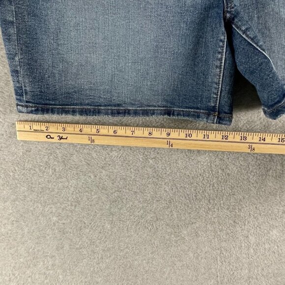 Loft Outlet Womens Size 6 Blue Jean Boyfriend Shorts Mid Rise NWT - Picture 7 of 7